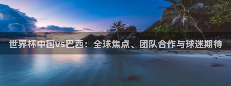 2026世界杯足球赛程时间表：世界杯中国vs巴西：全球焦点、团队合作与球迷期待